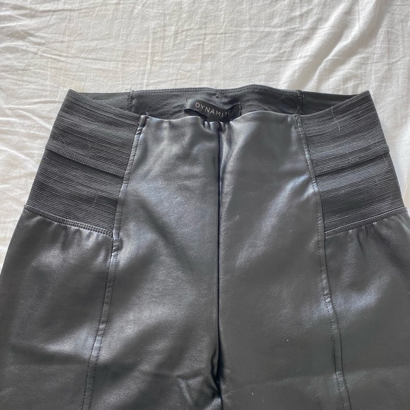 Dynamite pleather leggings - Picture 2 of 3
